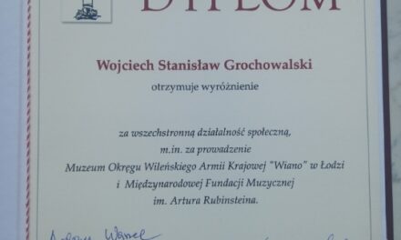 Nagrodzony Wojciech Grochowalski