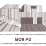 Zaproszenie na promocję książki ,,MOK PD” Ilustrowany atlas architektury południowego Mokotowa