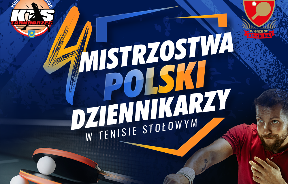 4. Mistrzostwa Polski Dziennikarzy w Tenisie Stołowym