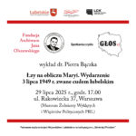 Zaproszenie na wykład „Głos o Polsce”