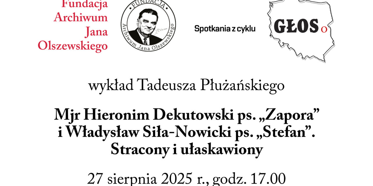 Wykład o „Zaporze” i „Stefanie”