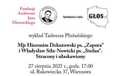 Wykład o „Zaporze” i „Stefanie”