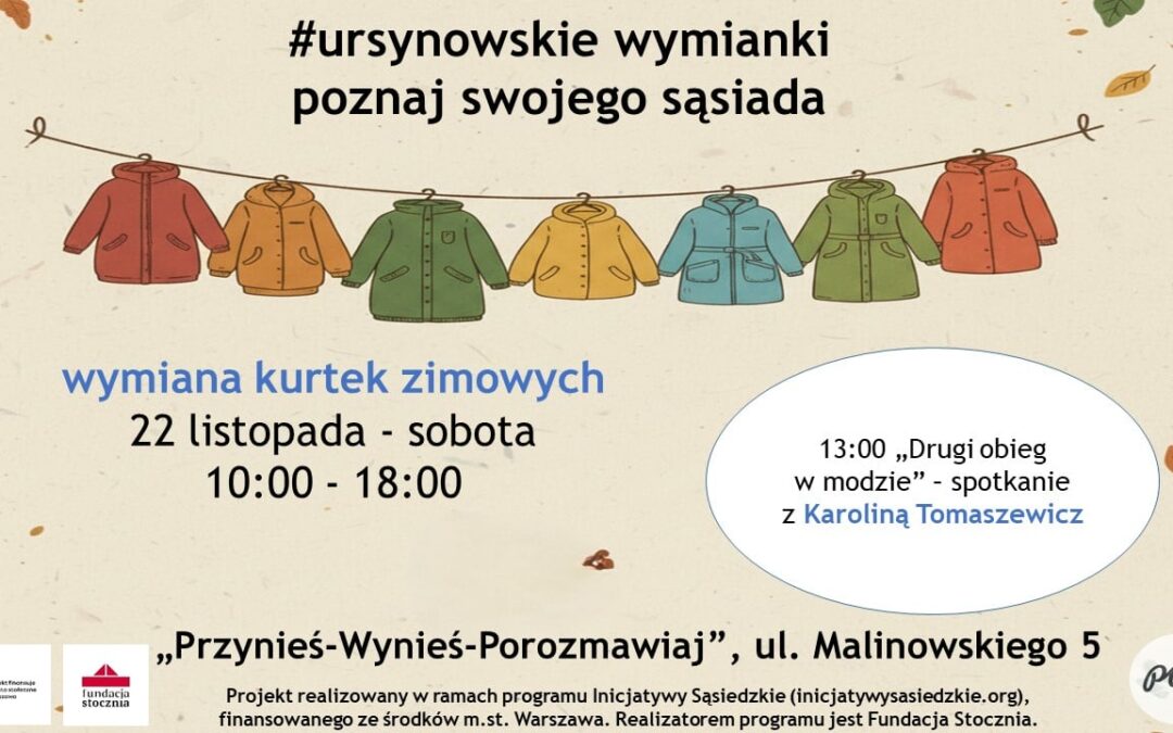 Wymiana ubrań i prelekcja