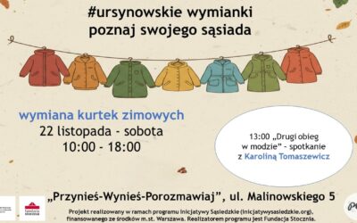 Wymiana ubrań i prelekcja