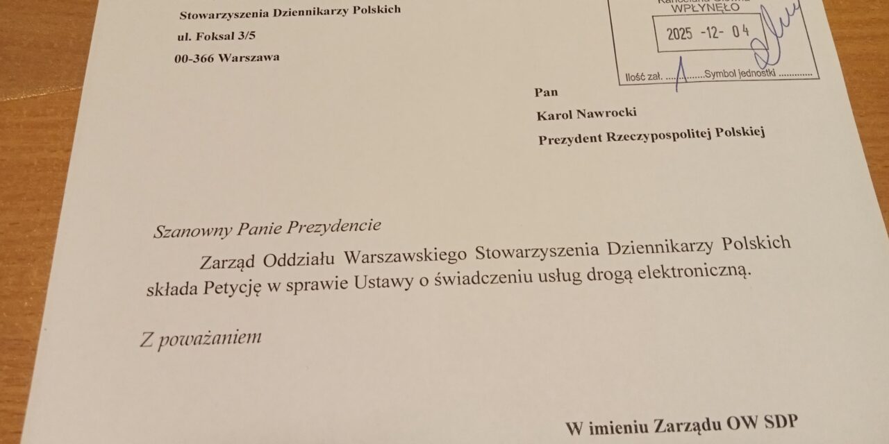 APEL W OBRONIE WOLNOŚCI SŁOWA