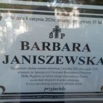 Żegnamy Barbarę Janiszewską