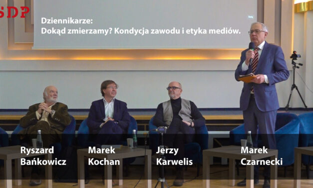 WIDEO RELACJA: Dziennikarze: Dokąd zmierzamy?