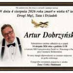 Pożegnanie Artura Dobrzyńskiego
